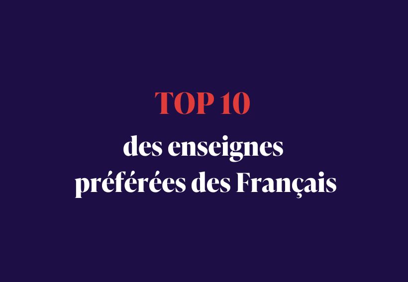 SCPI locataires Top 10 des enseignes préférées des français