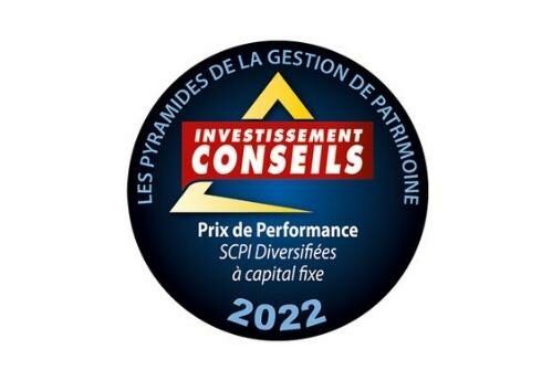 ATLAND - Pyramide 2022 - Prix performance Scpi Diversifiees capital fixe