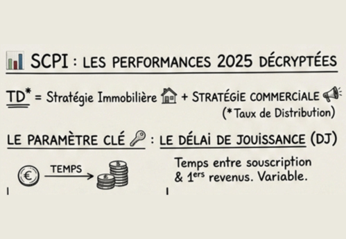 scpi délai jouissance impact performances